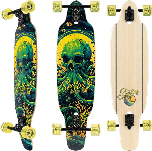 Sector 9 x OneVibe Striker Depths Drop Through Longboard Complete
