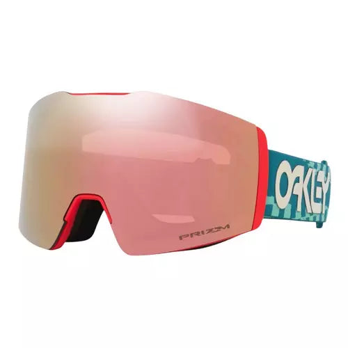 Oakley Fall Line - Pacific Chex w/ Prizm Snow Rose Gold Lens