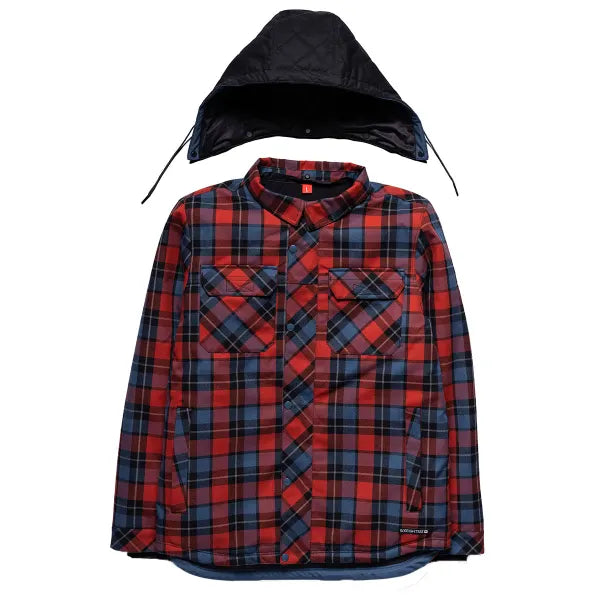 686 Woodland Insulated Jacket Brick Red Plaid