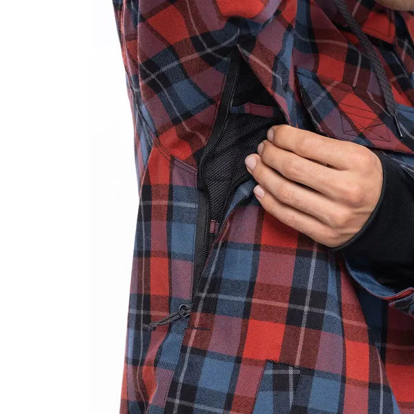 686 Woodland Insulated Jacket Brick Red Plaid