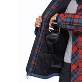686 Woodland Insulated Jacket Brick Red Plaid