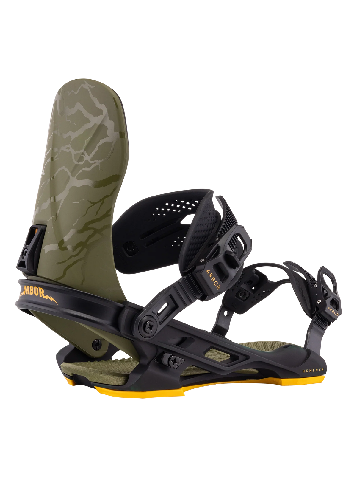 Arbor Hemlock Binding Military/Black