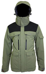 Turbine Bomber Jacket Tank Green