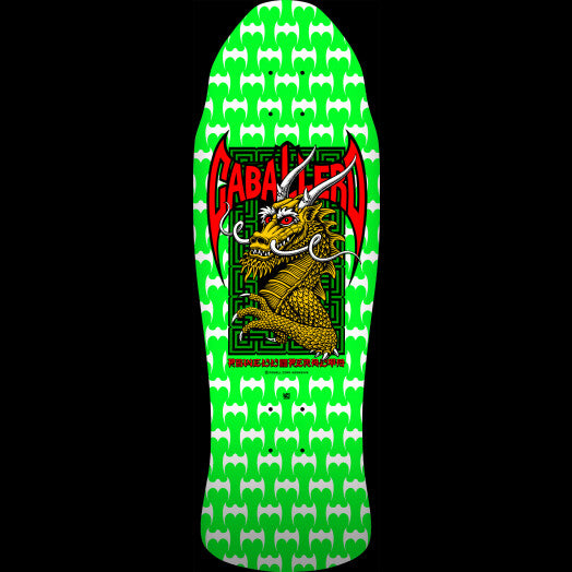Powell Peralta Steve Caballero Street Green/White Reissue
