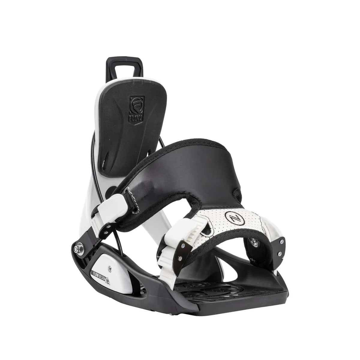 Nidecker Flow Micron Youth Snowboard Bindings Stormtrooper