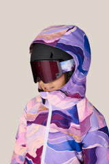 686 Girls' Athena Insulated Jacket Alpenglow Blue Sedimentary