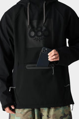 686 Waterproof Hoodie Black