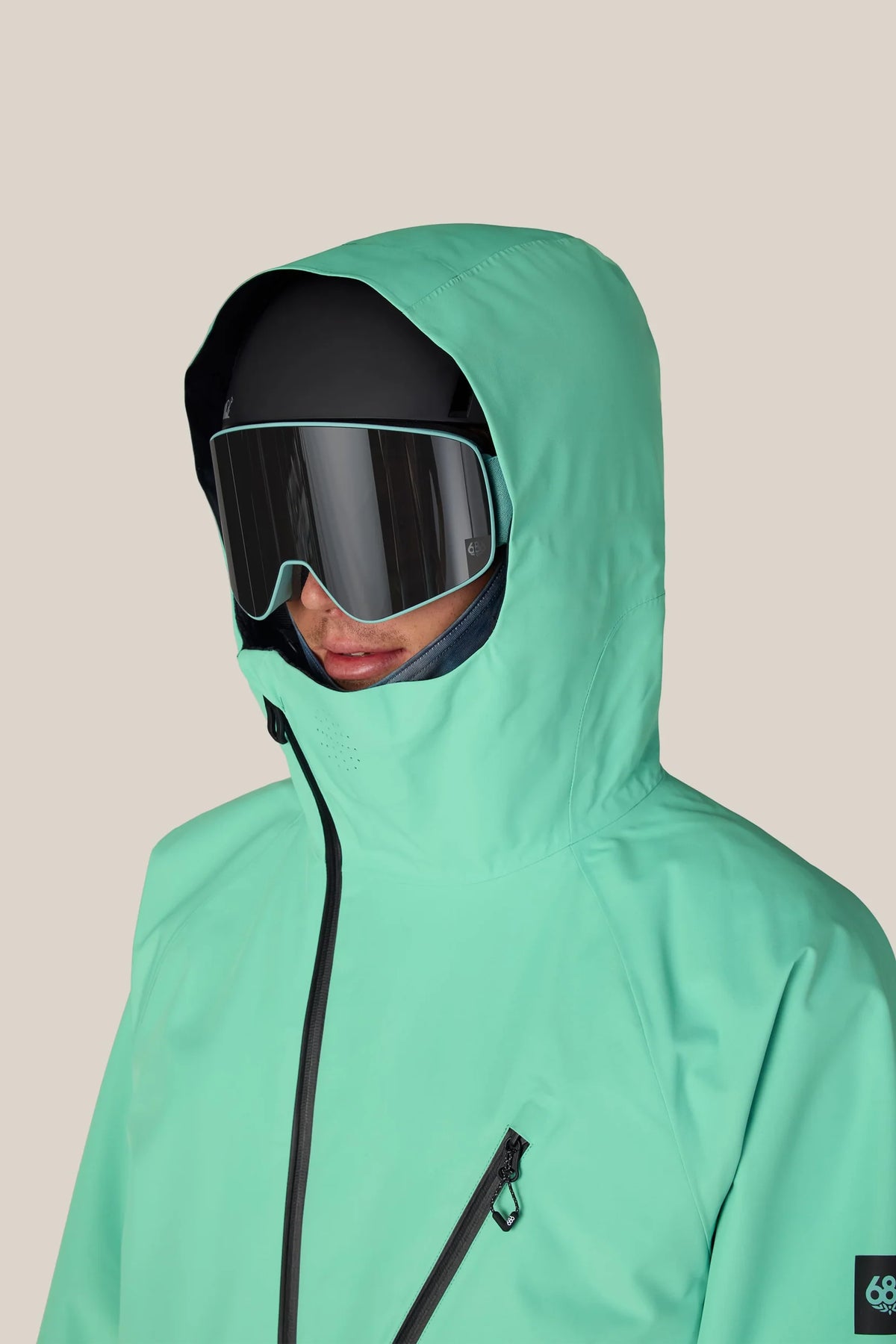 686 Hydra Thermagraph Jacket Wasabi Colorblock
