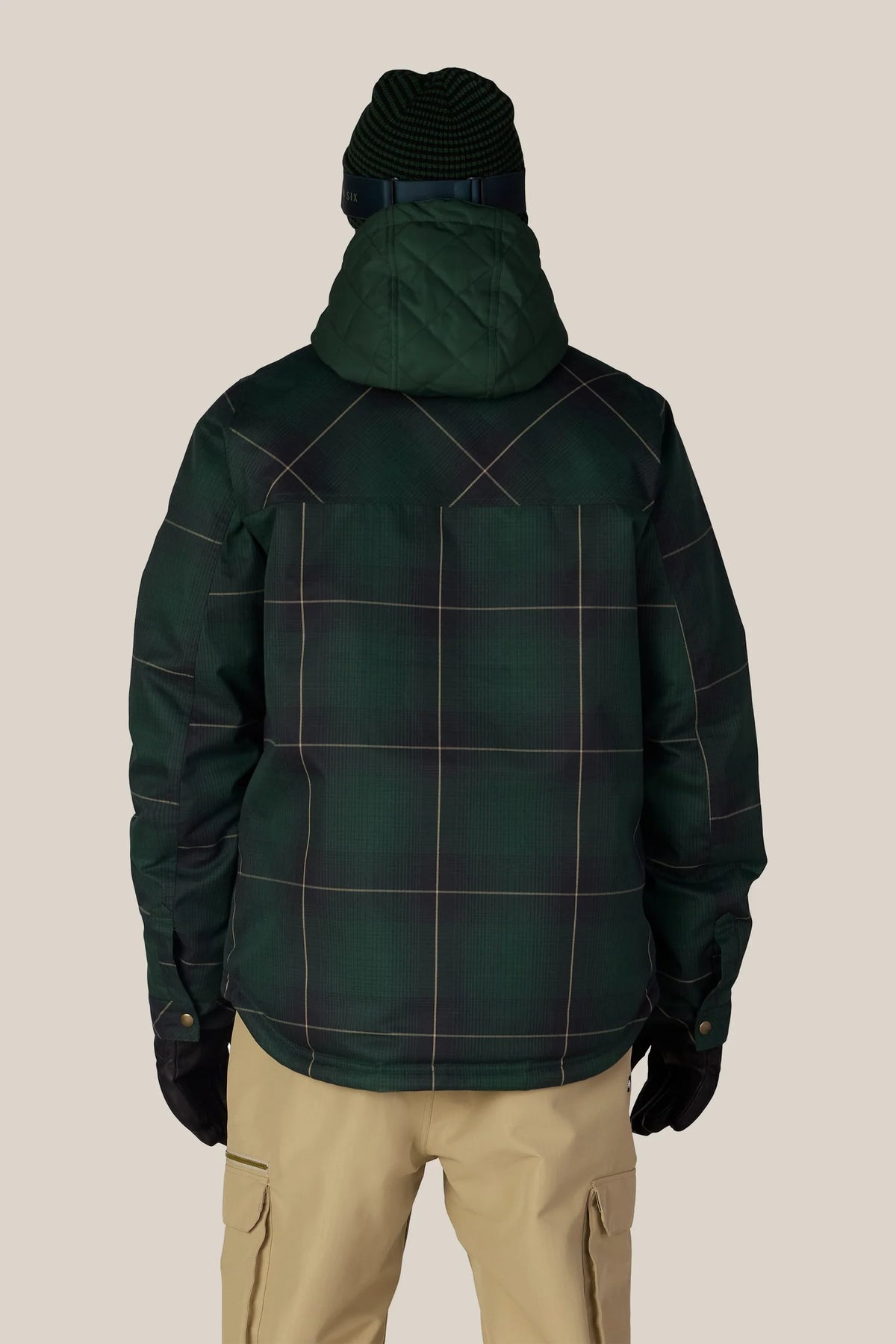 686 Woodland Insulated Jacket Moss Green Plaid
