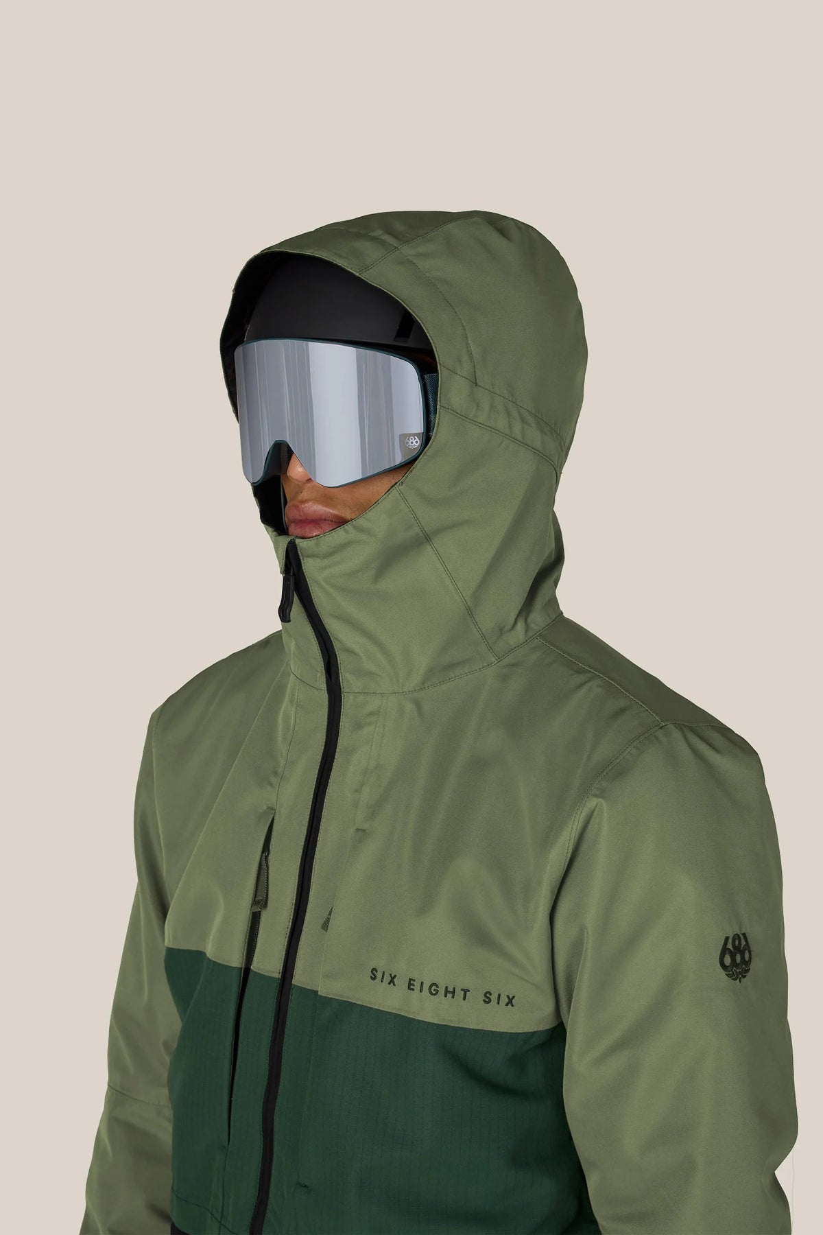 686 Smarty 3-in-1 Form Jacket Fatigue Green Colorblock