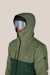 686 Smarty 3-in-1 Form Jacket Fatigue Green Colorblock