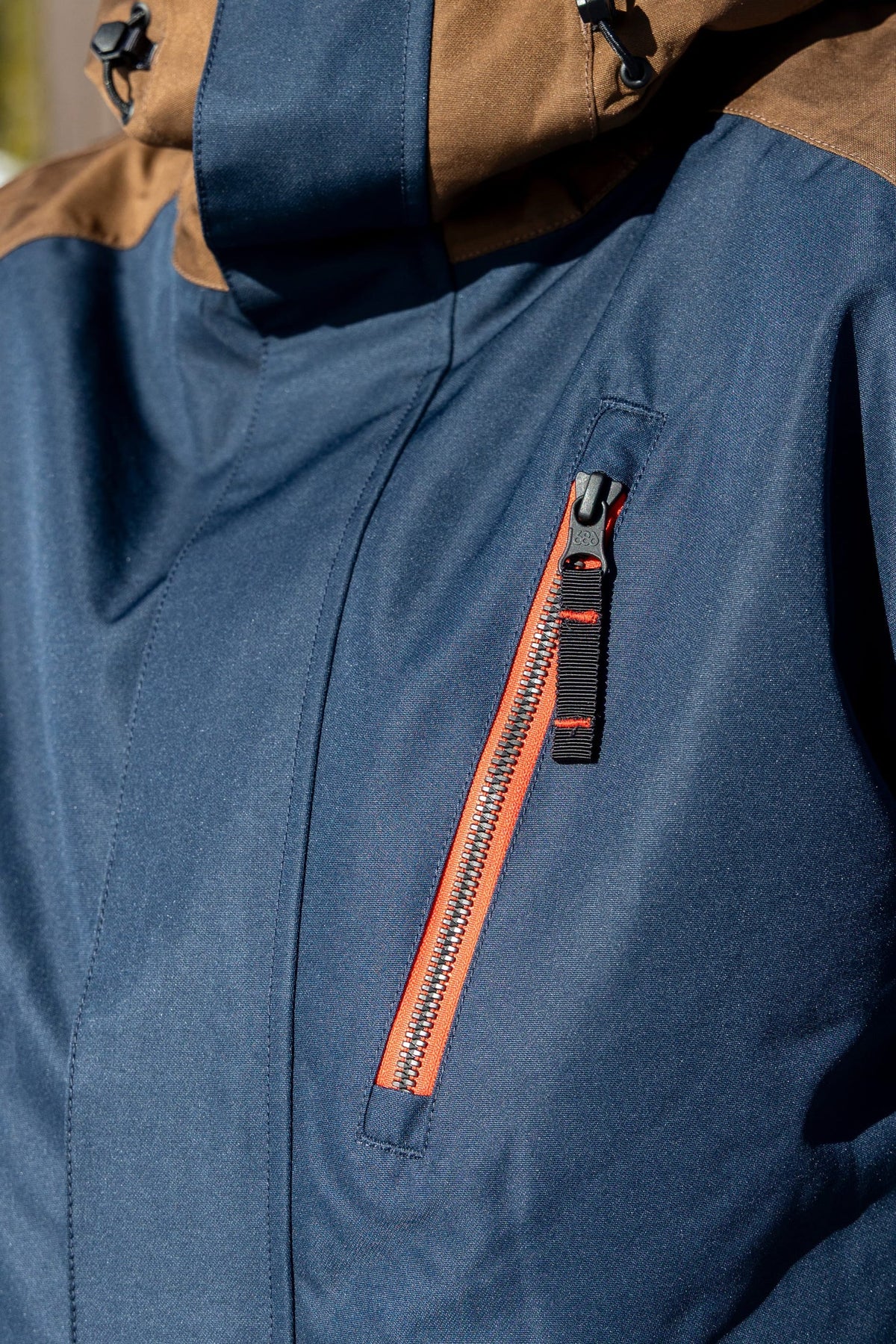 686 Nightline Insulated Jacket Navy Dark Earth Colorblock