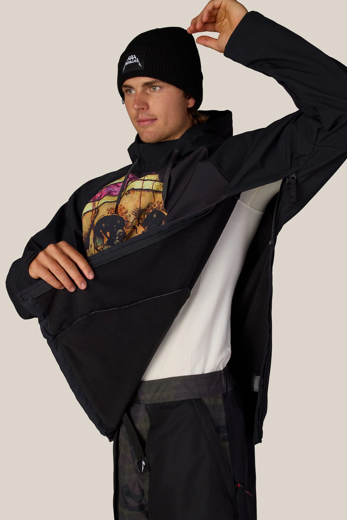 686 x Metallica Waterproof Hoodie