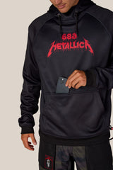 686 x Metallica Bonded Pullover Fleece Hoodie