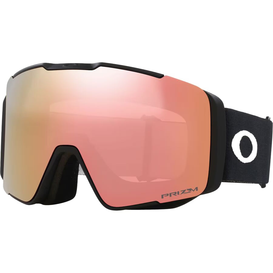 Oakley Line Miner Pro - Matte Black w/ Prizm Rose Gold and Prizm Iced Lens