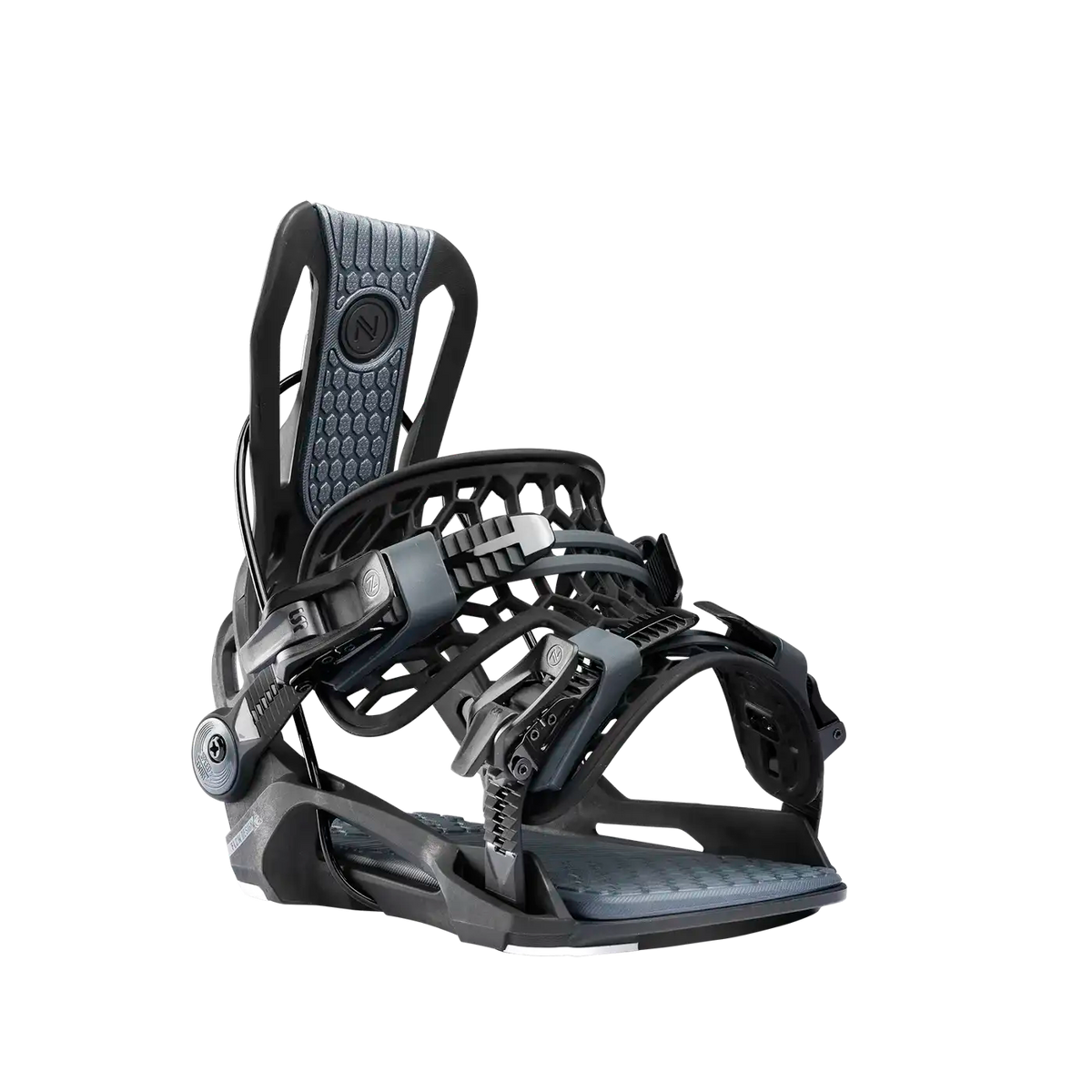 Nidecker Flow Fenix Snowboard Bindings Black