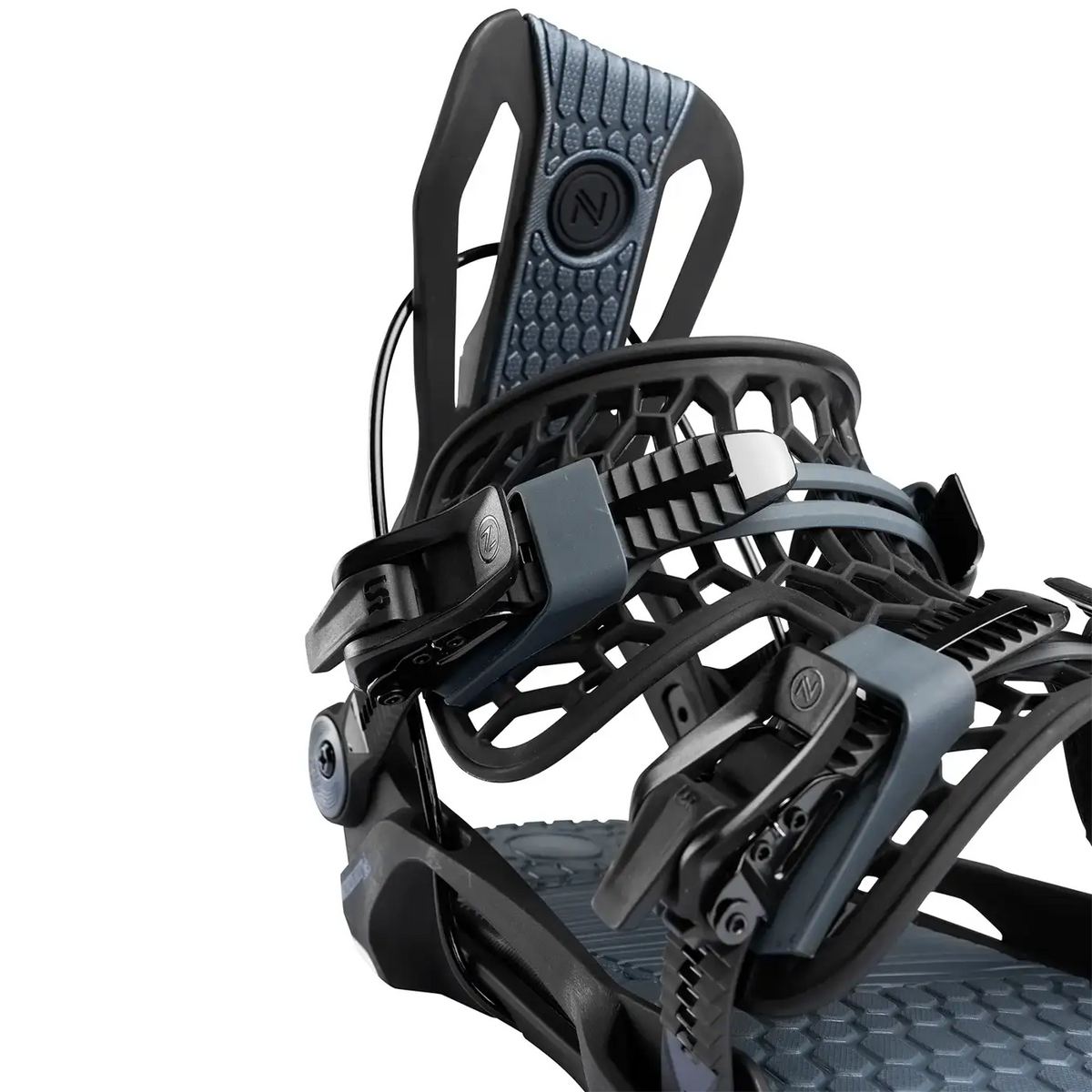 Nidecker Flow Fenix Snowboard Bindings Black
