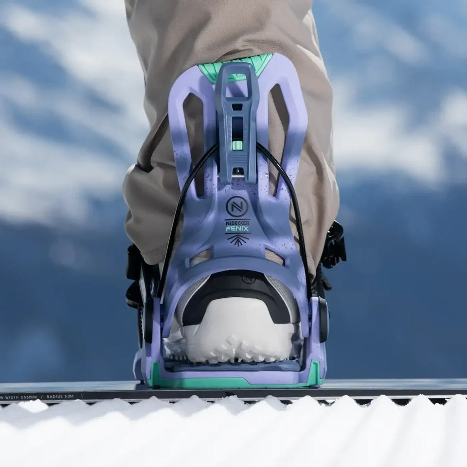 Nidecker Flow Fenix Snowboard Bindings Orchid