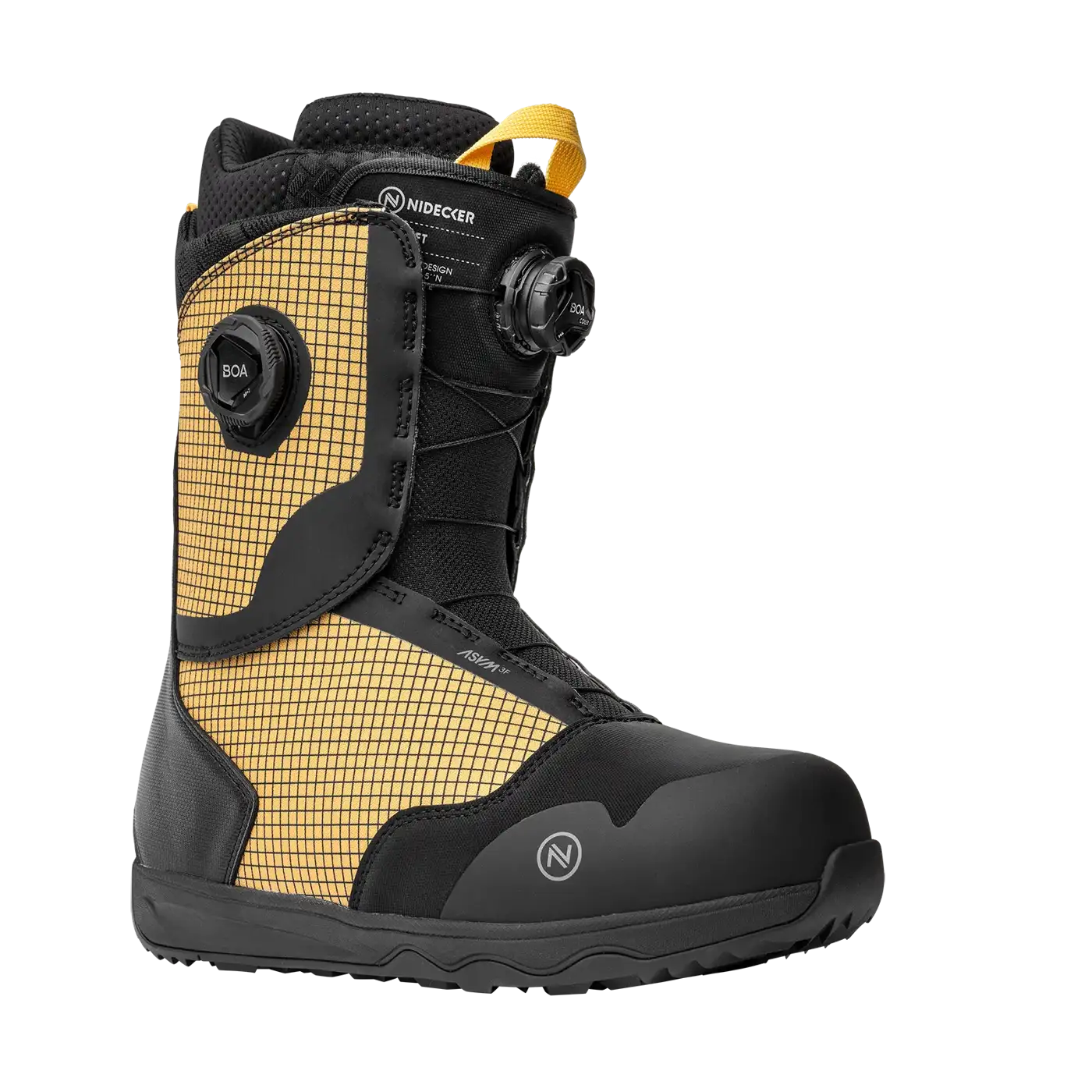Nidecker Rift Men Yellow/Black Snowboard Boot