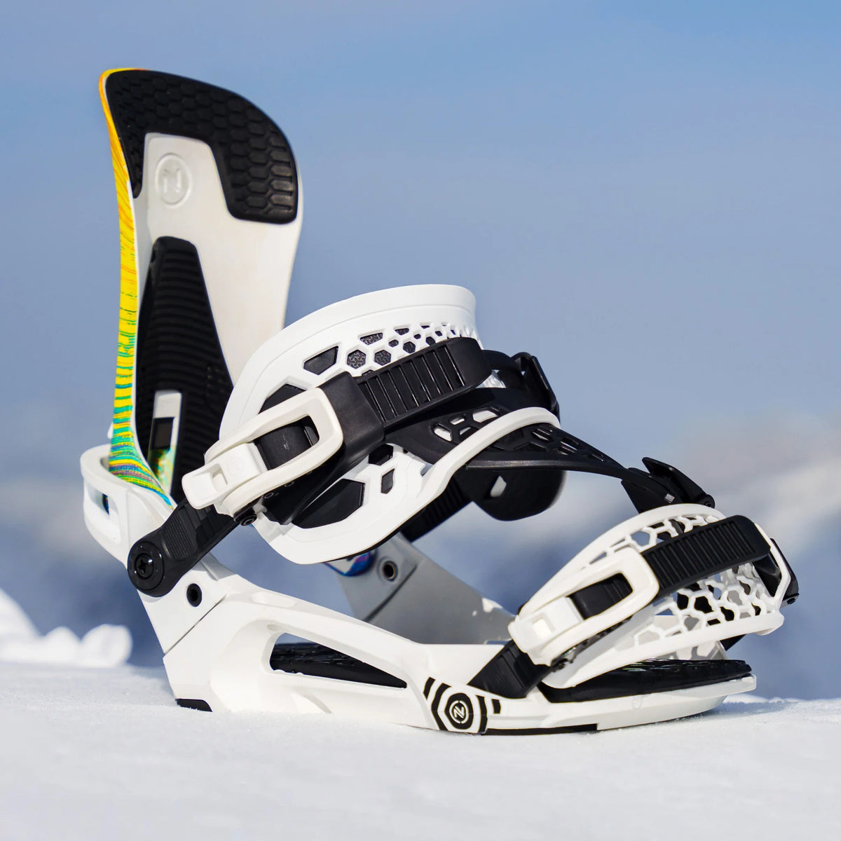 Nidecker KAON Plus Snowboard Bindings Blanco