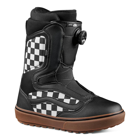 Vans Aura OG Checkerboard Black/Gum Snowboard Boot ORGINALLY $235, SALE $200