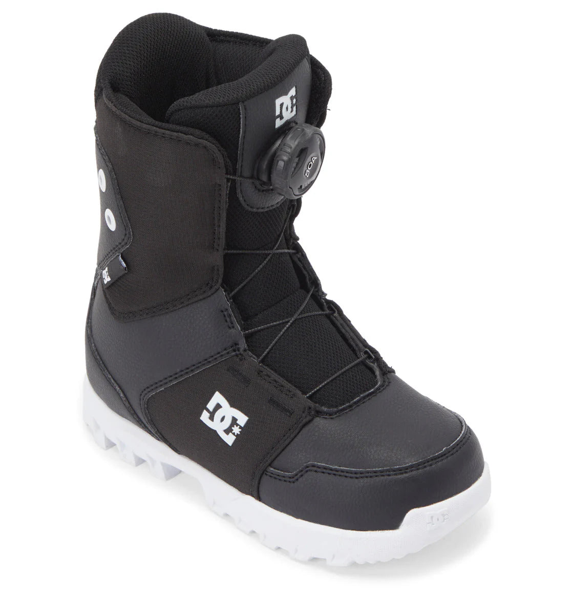 DC Youth Scout Black/White Snowboard Boot