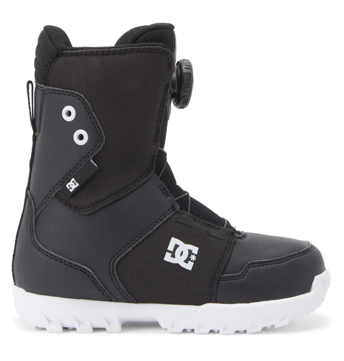 DC Youth Scout Black/White Snowboard Boot