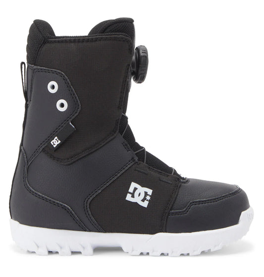 DC Youth Scout Black/White Snowboard Boot
