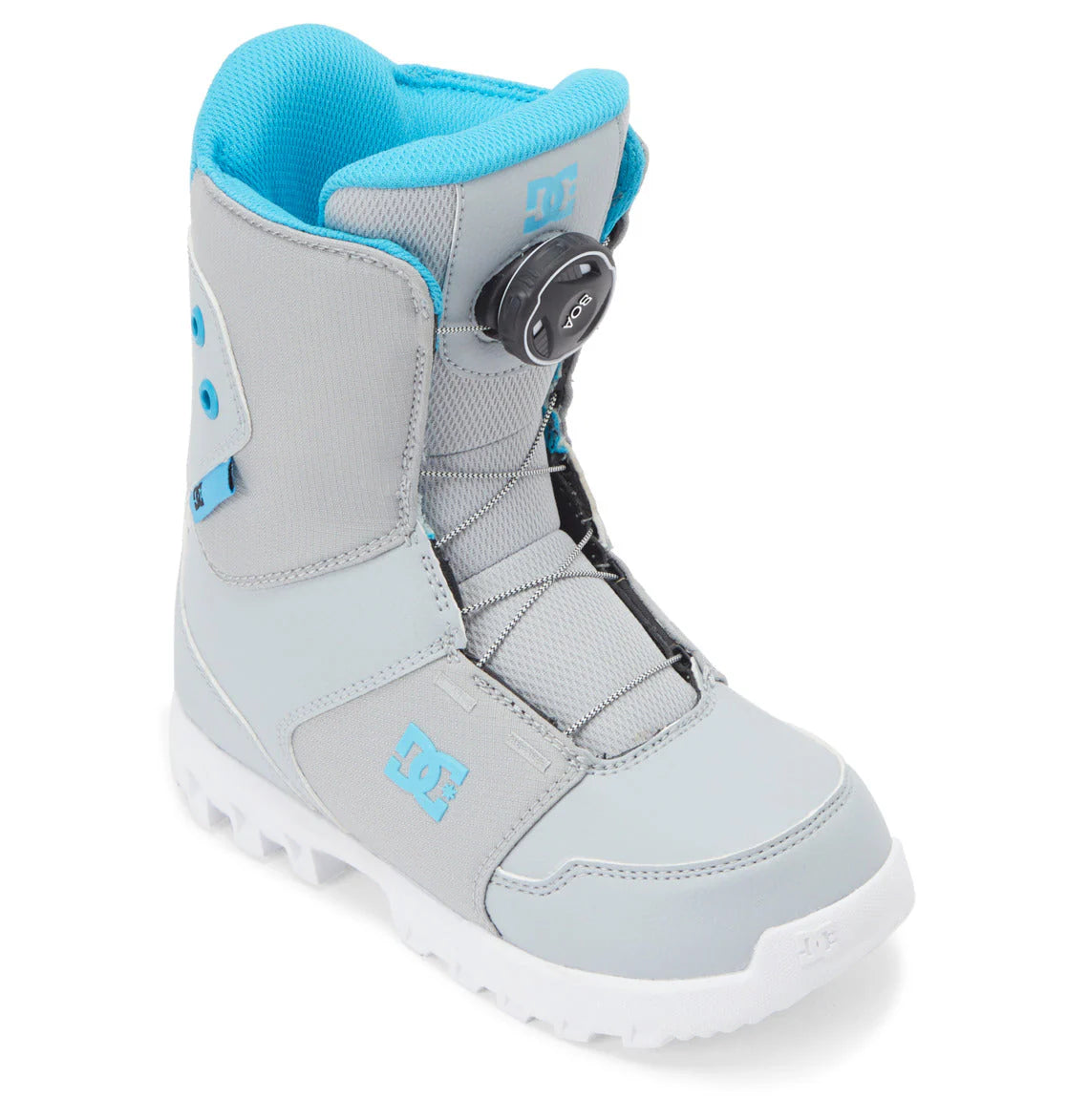 DC Youth Scout Grey/Blue Snowboard Boot ORGINALLY $130, SALE $110