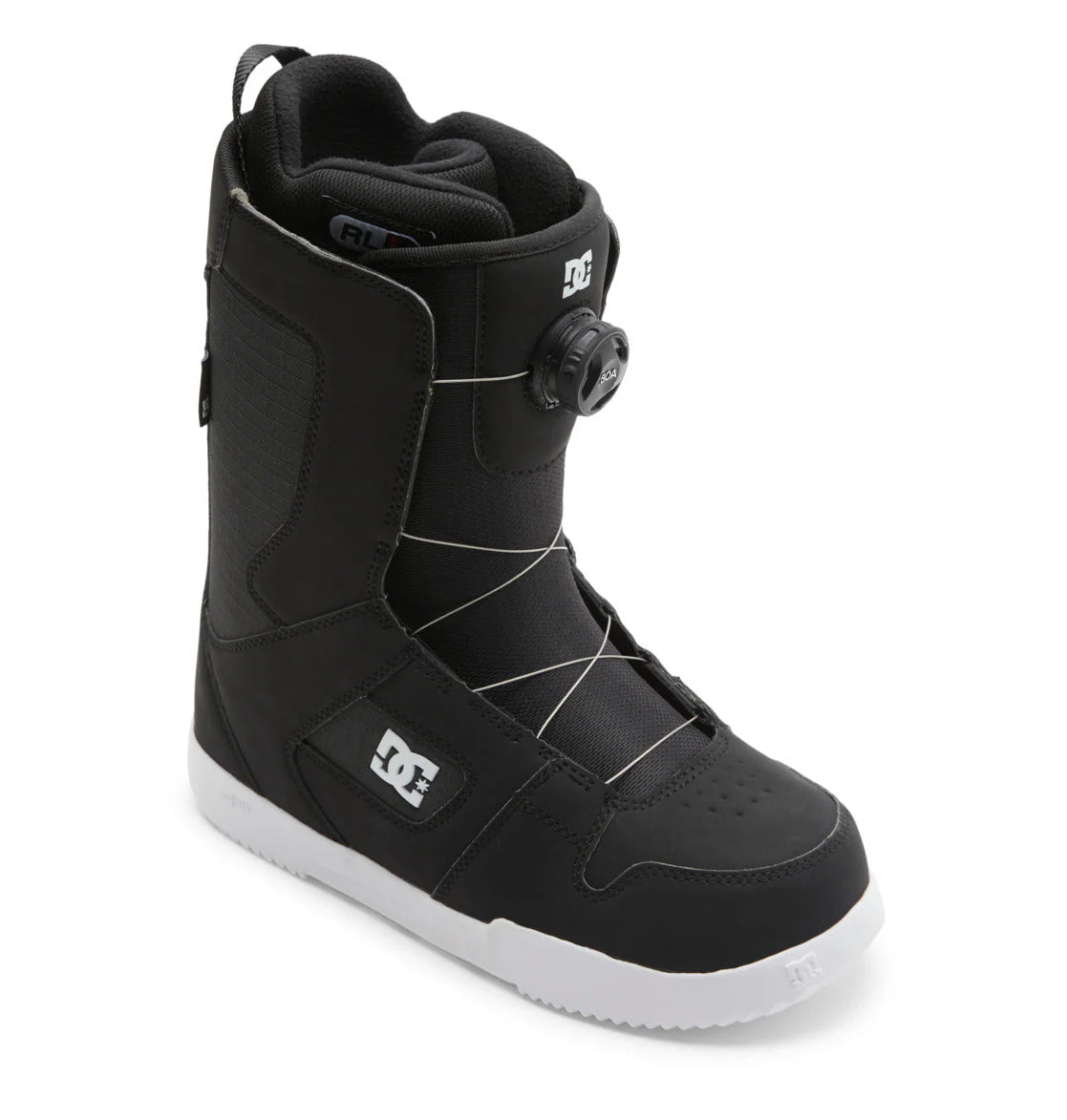 DC Mens Phase Boa Black/White Snowboard Boot
