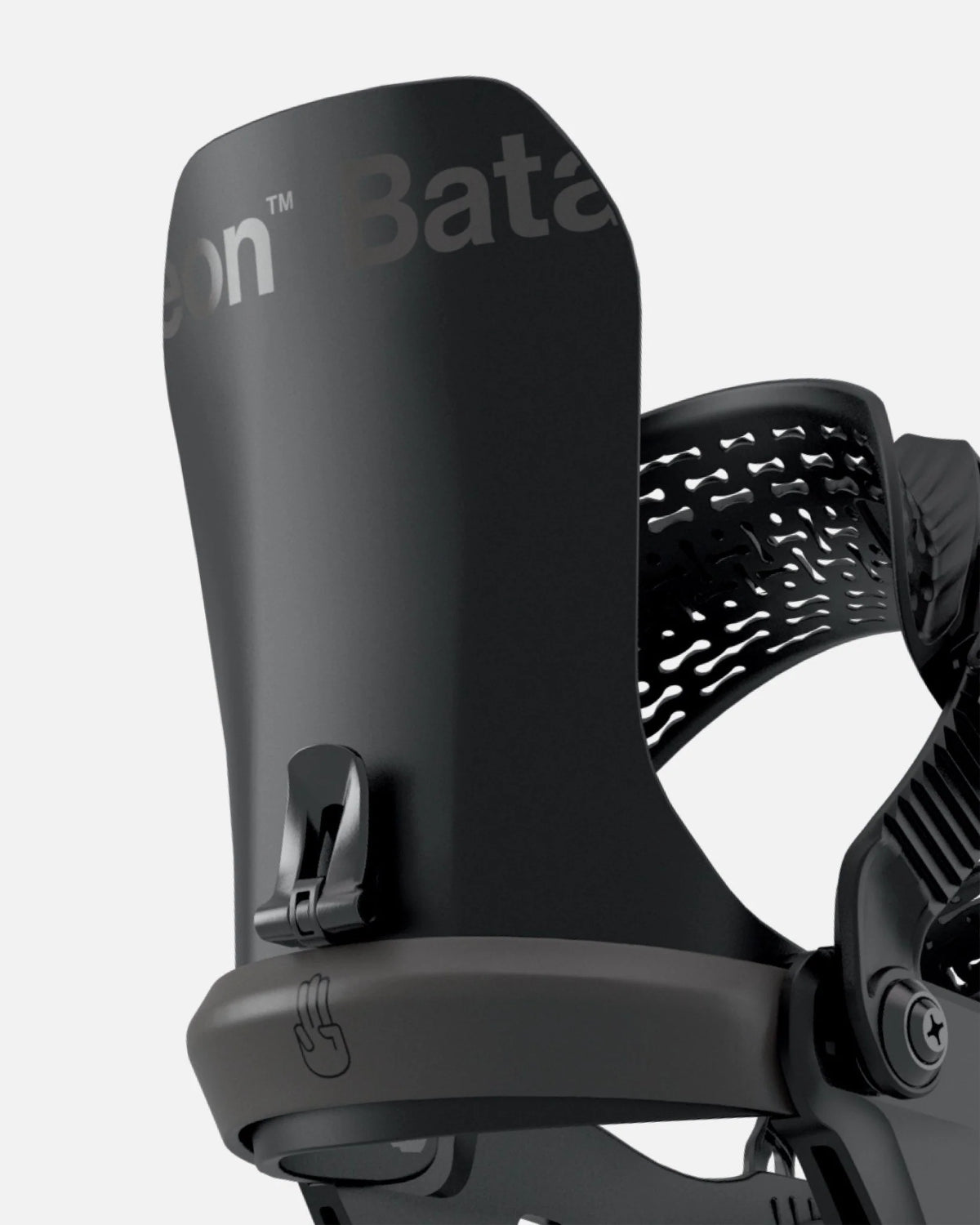Bataleon Chaos HeelWrap Snowboard Bindings Black