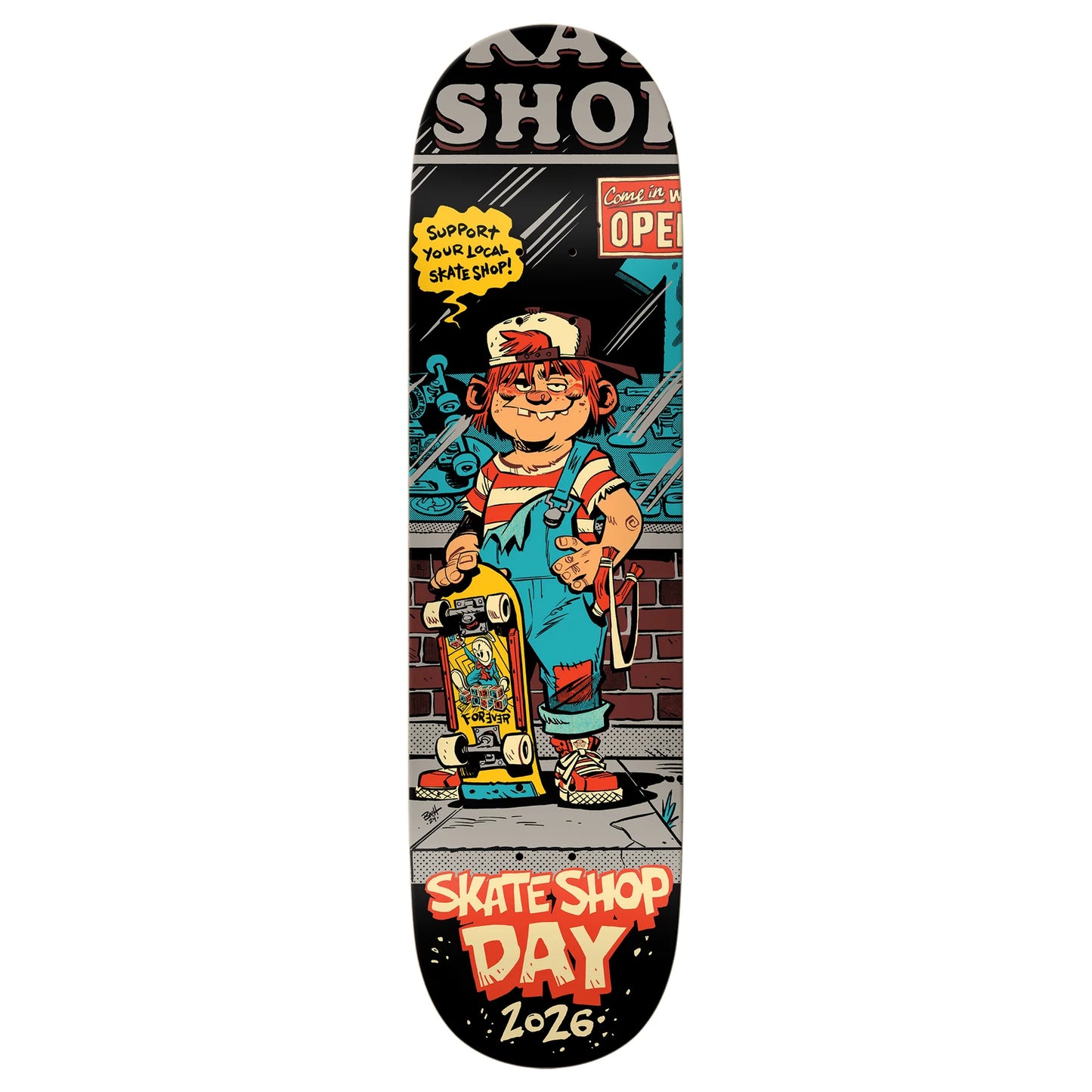DLX Skate Shop Day Shopkeeper Deck 8.5in