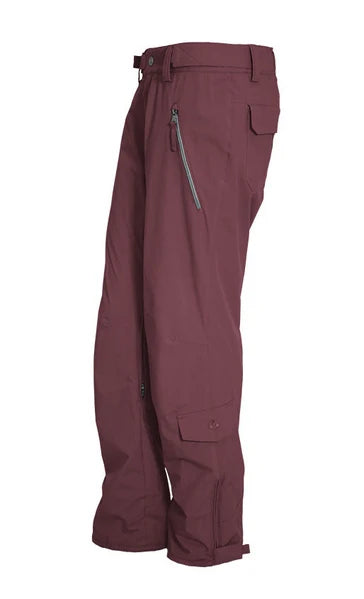 Turbine Womens Siren-Insulated Snow Pants Vineyard Wine