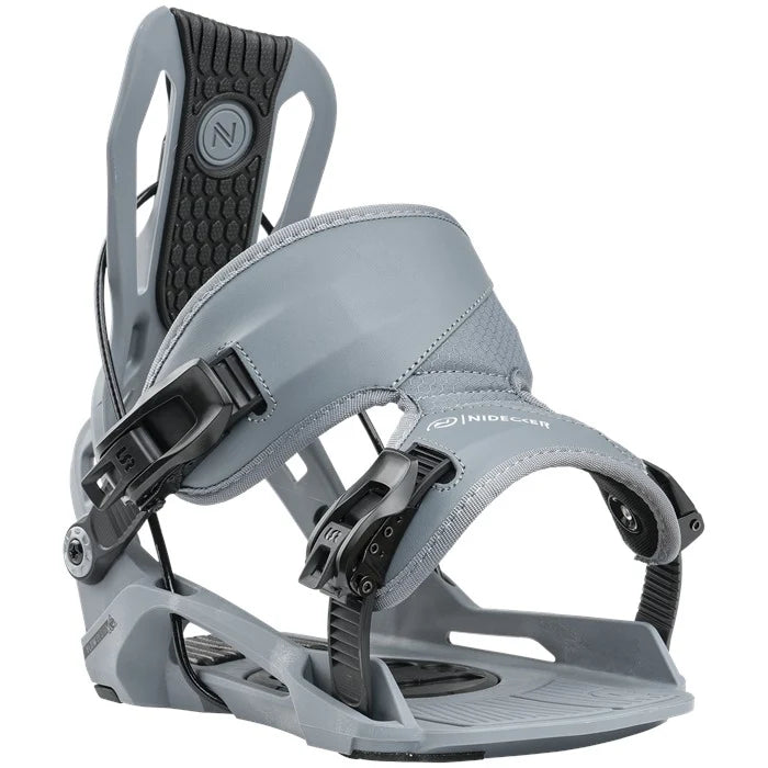 Nidecker Flow Nexus Snowboard Bindings Steel Grey
