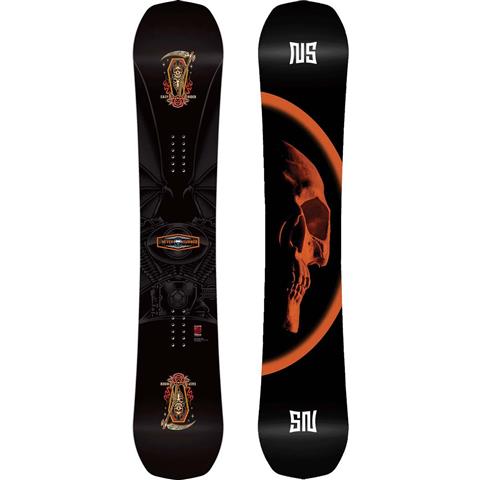 Never Summer Mens Easy Rider Triple Camber Hybrid Snowboard 2025 154cm