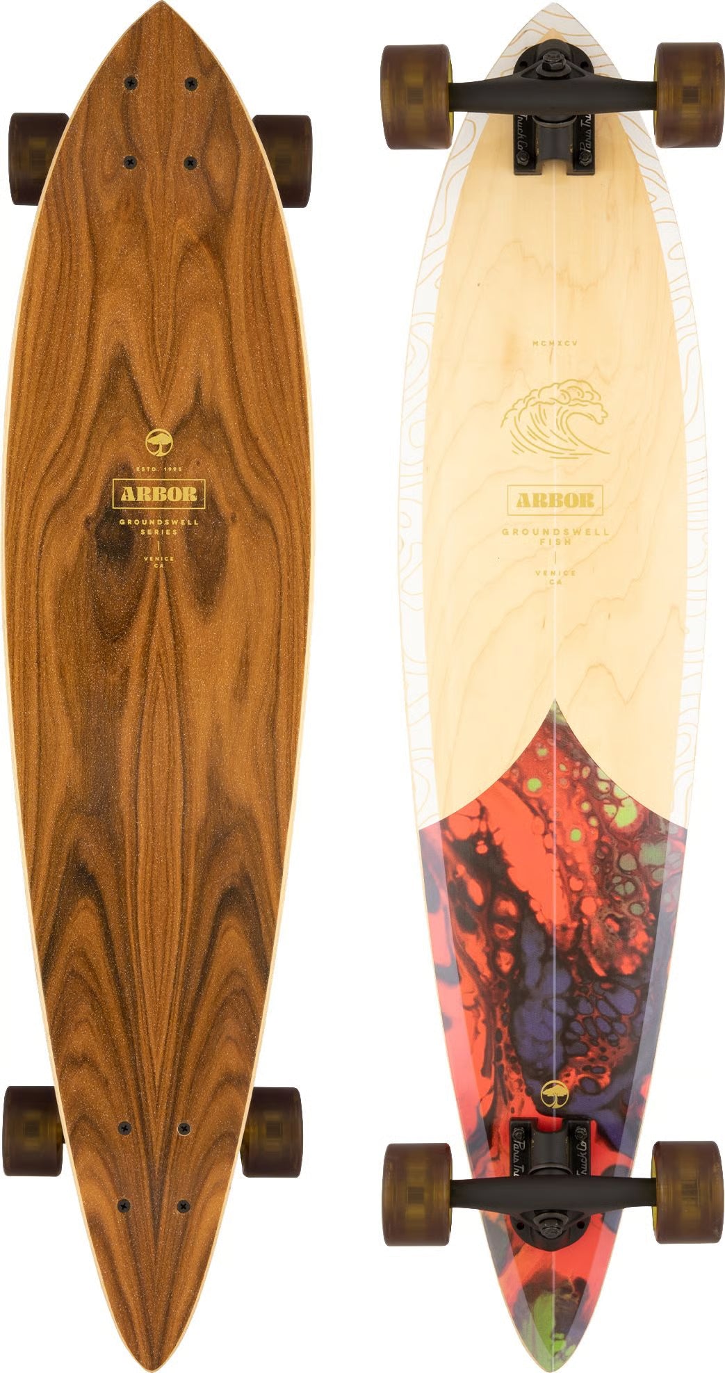 Arbor Fish Groundswell Longboard Complete