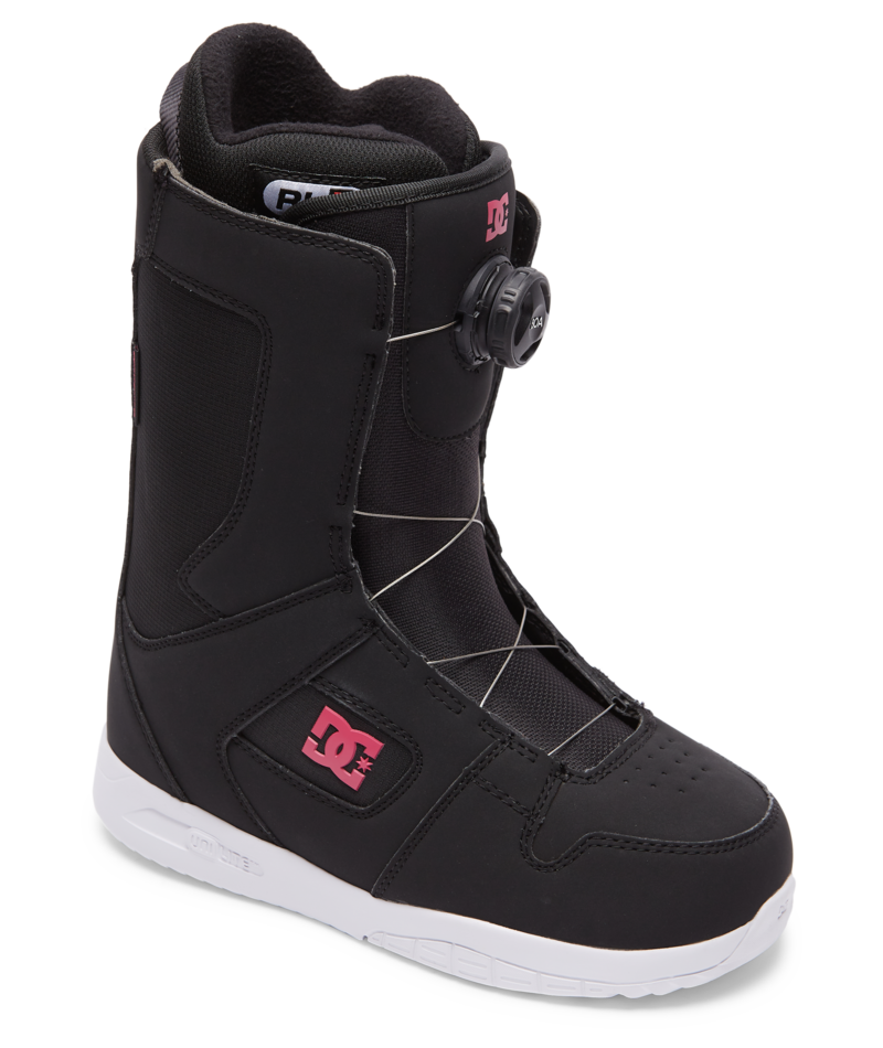 DC Womens Phase Boa Black/Pink Snowboard Boot