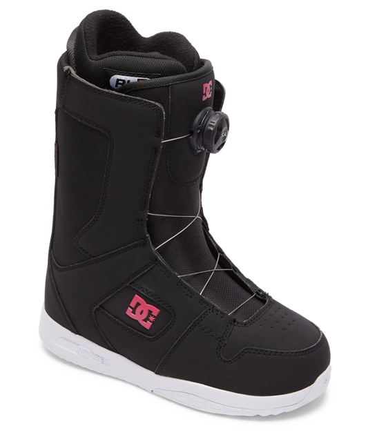 DC Womens Phase Boa Black/Pink Snowboard Boot