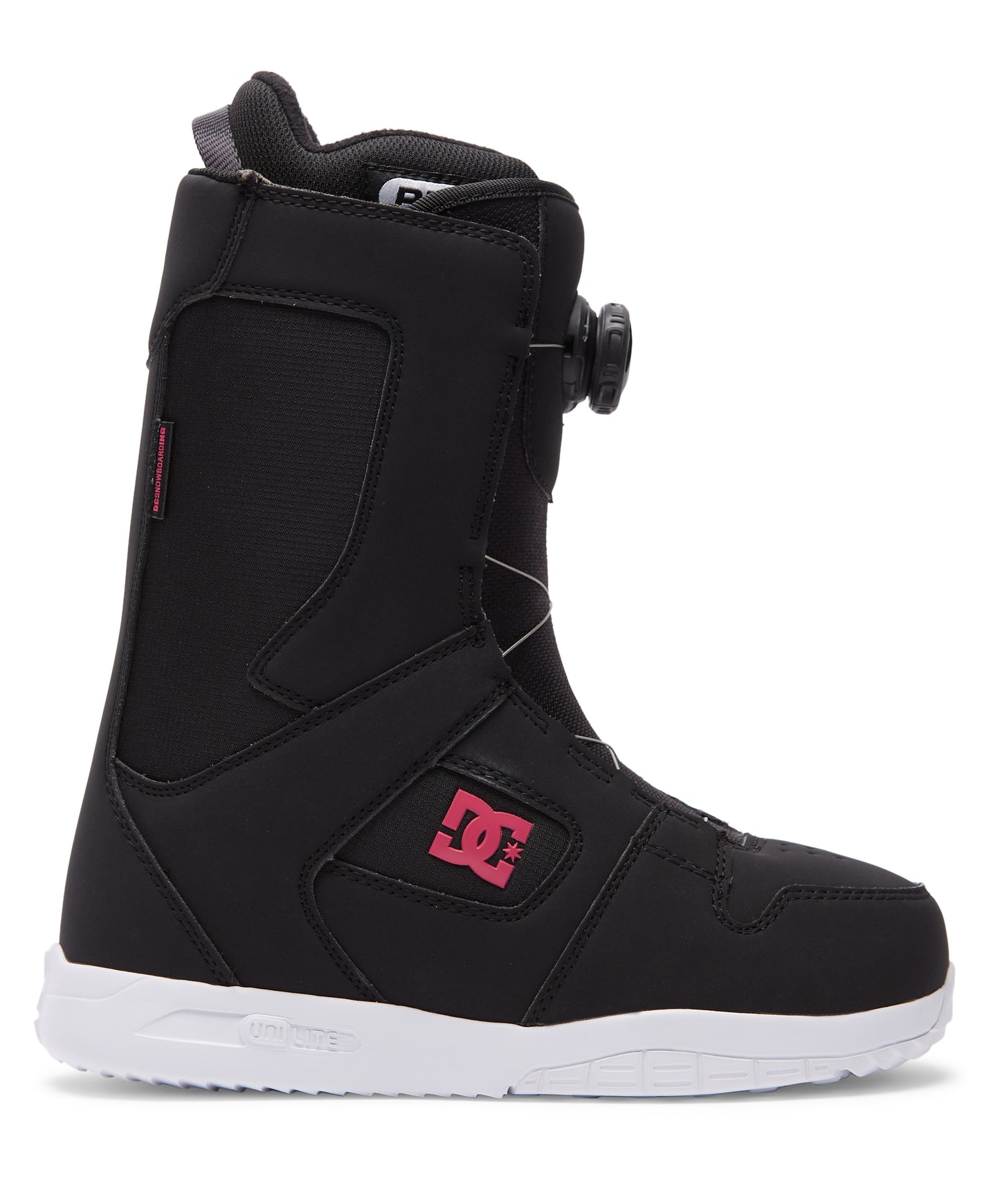 DC Womens Phase Boa Black/Pink Snowboard Boot