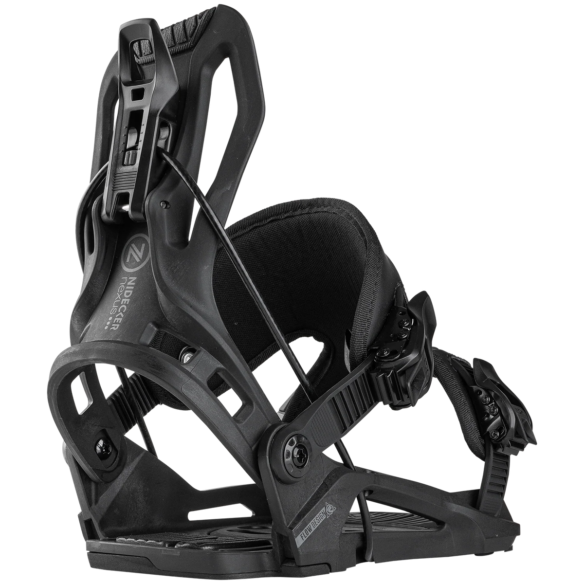 Nidecker Flow Nexus Snowboard Bindings Black