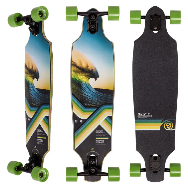 Sector 9 Roundhouse Roll Drop Through Longboard Complete