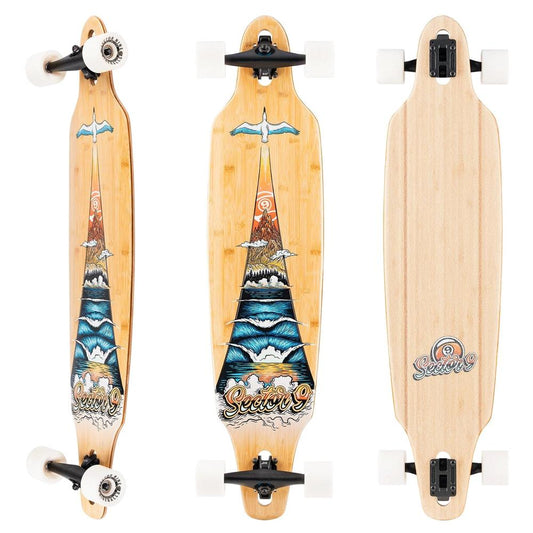 Sector 9 Lookout Take Off Drop Through Longboard Complete