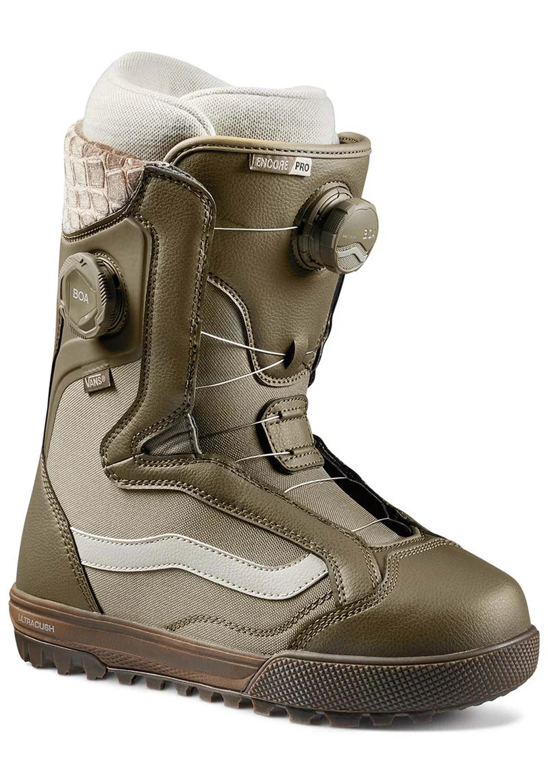 Vans Encore Pro Olive/Gum Snowboard Boot