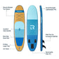 Weekender 10' Inflatable Stand Up Paddleboard SUP Woodgrain Blue